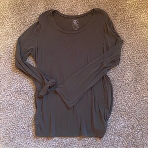Olive Green Maternity Long Sleeve Top